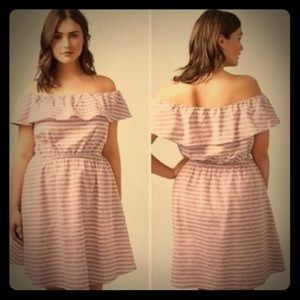 Off the shoulder dress